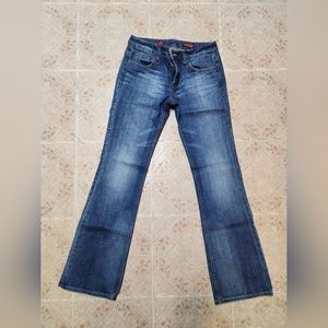 Express Women's Mia Blue Boot Cut Jeans Size 6L